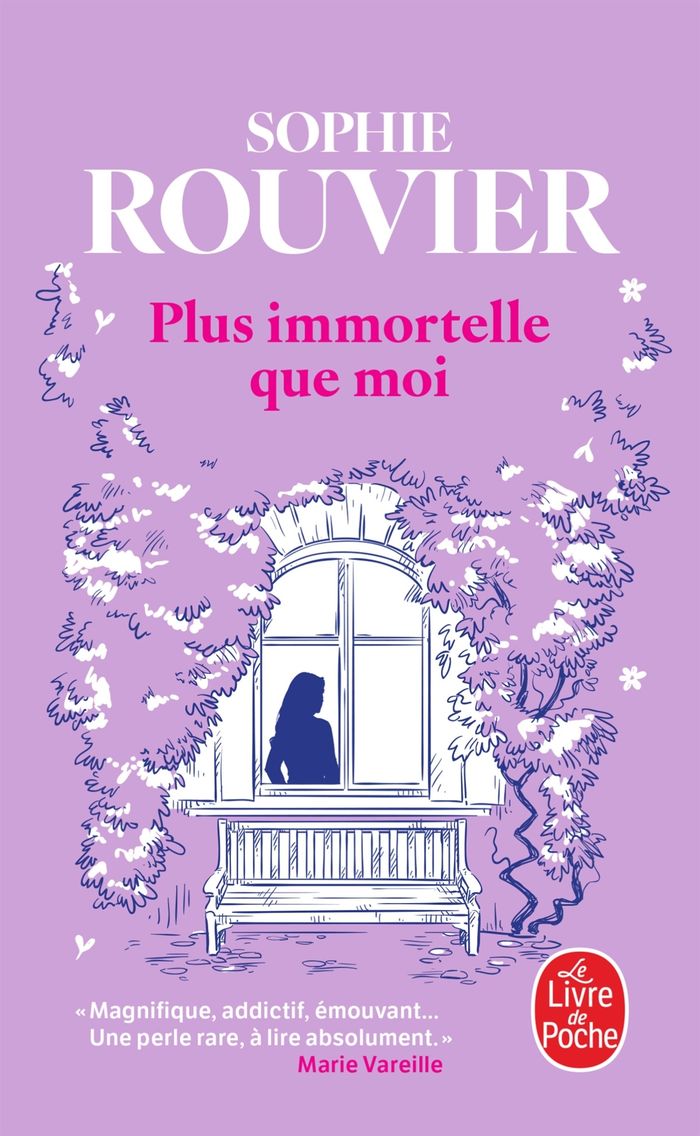 Couverture du livre « Plus immortelle que moi » de Sophie Rouvier, librairie Les Contes Infusés à Corte