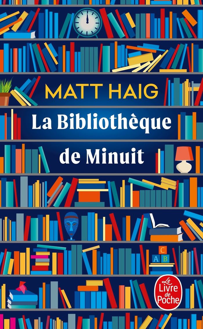Couverture du livre « La bibliothèque de minuit » de Matt Haig, librairie Les Contes Infusés à Corte
