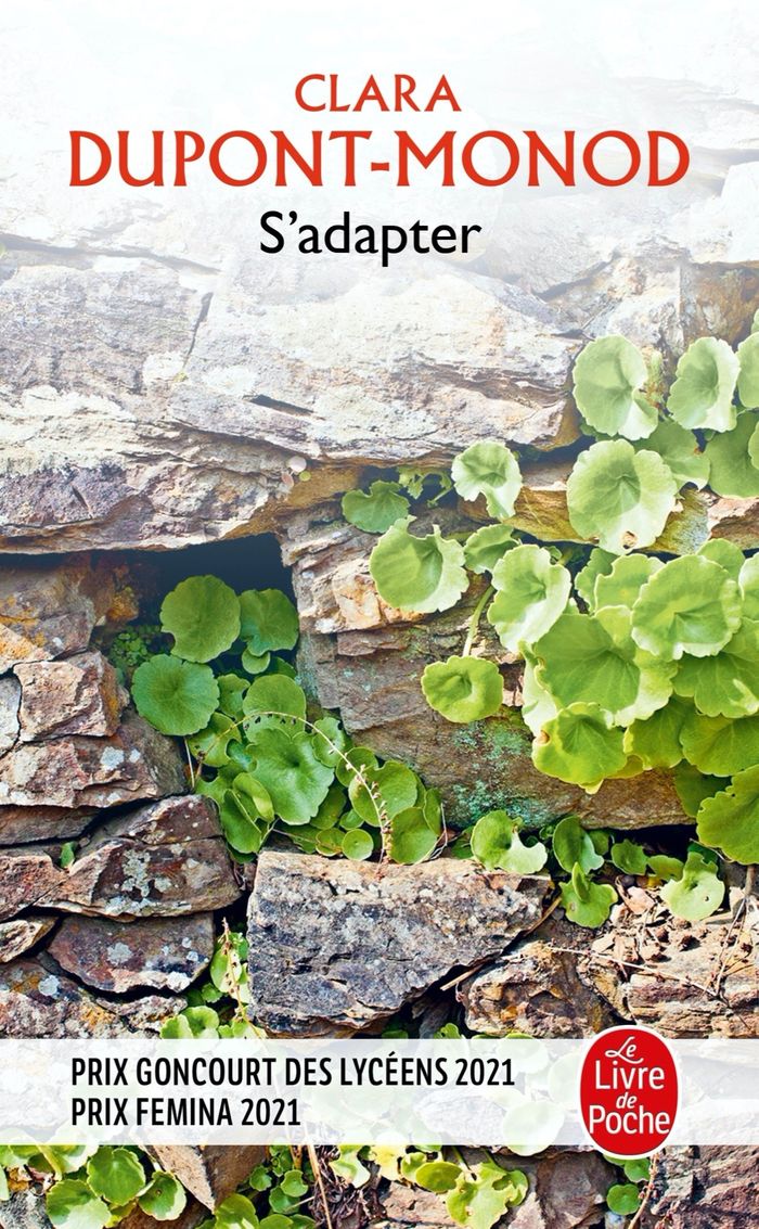 Couverture du livre « S'adapter : roman » de Clara Dupont-Monod, librairie Les Contes Infusés à Corte