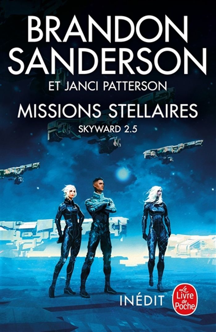 Couverture du livre « Missions stellaires (Skyward, Tome 2.5) » de Brandon Sanderson, librairie Les Contes Infusés à Corte