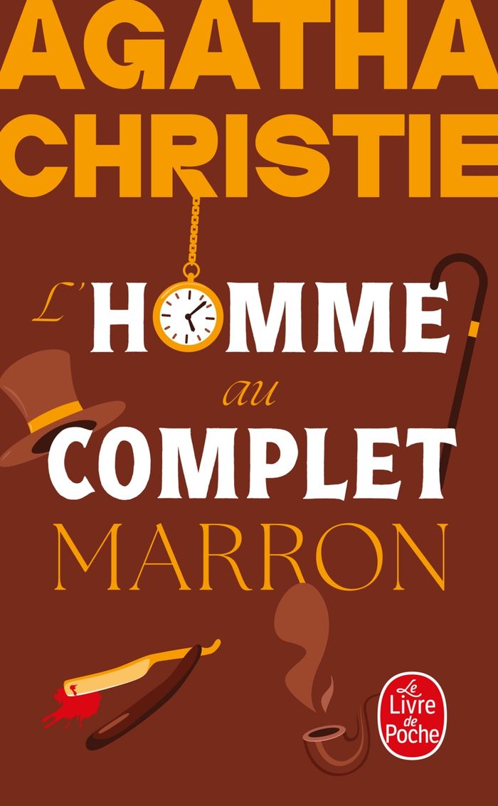 Couverture du livre « L'HOMME AU COMPLET MARRON (NOUVELLE TRADUCTION REVISEE) », librairie Les Contes Infusés à Corte
