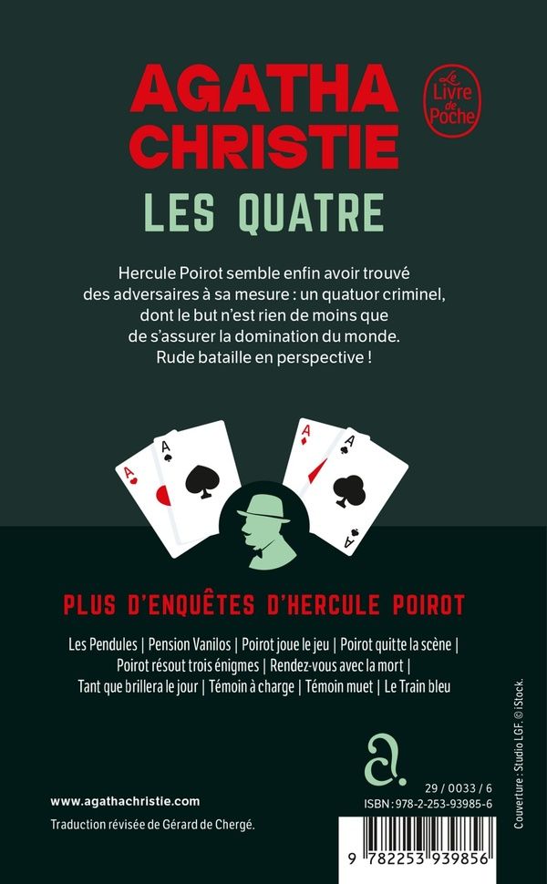Quatrième de couverture de « LES QUATRE (NOUVELLE TRADUCTION REVISEE) »