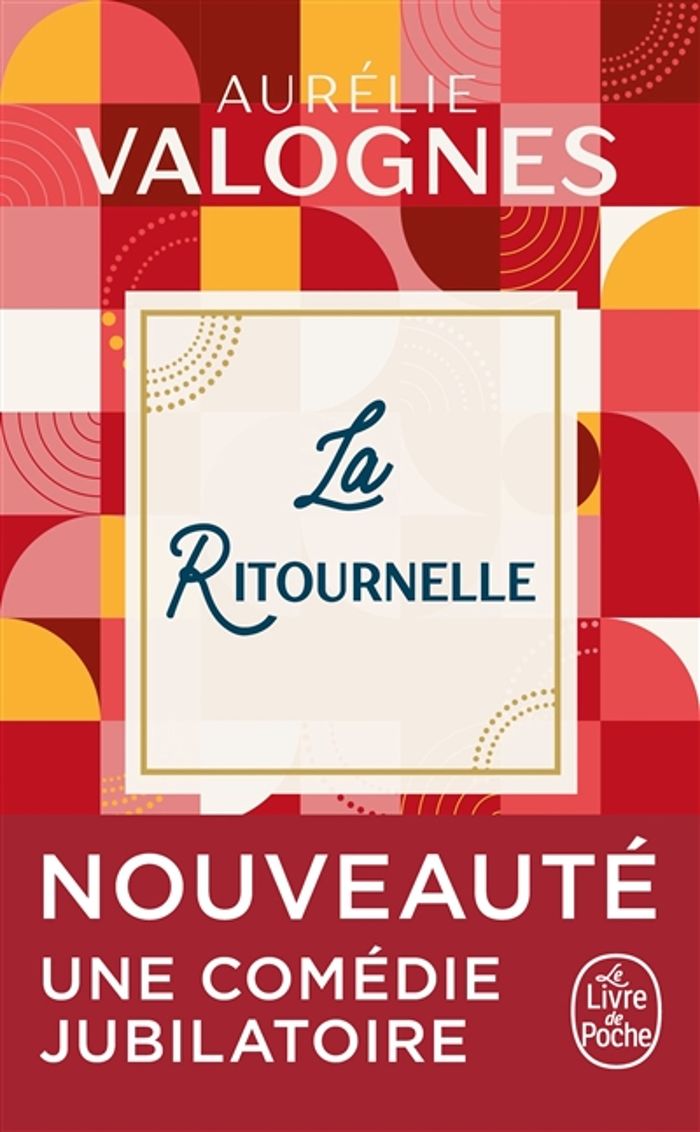 Couverture du livre « La ritournelle » de Aurélie Valognes, librairie Les Contes Infusés à Corte
