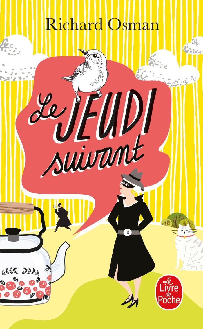 Couverture du livre « Le jeudi suivant » de Richard Osman, librairie Les Contes Infusés à Corte