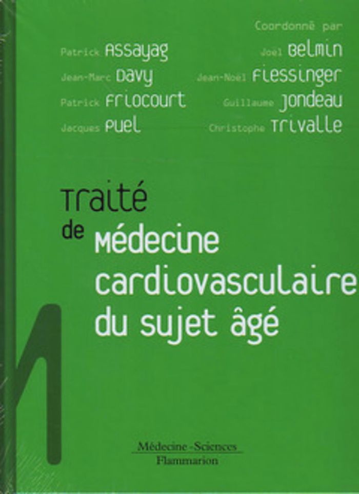 Couverture du livre « TRAITE DE MEDECINE CARDIOVASCULAIRE DU SUJET AGE - ILLUSTRATIONS, COULEUR » de Davy/belmin/assayag, librairie Les Contes Infusés à Corte