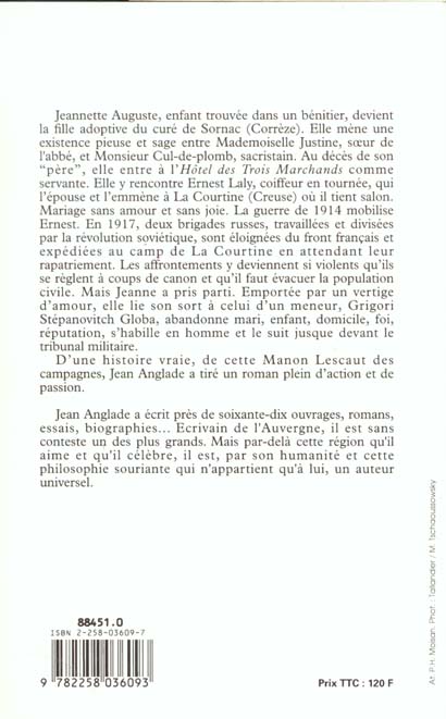 Quatrième de couverture de « Y A PAS D'BON DIEU »