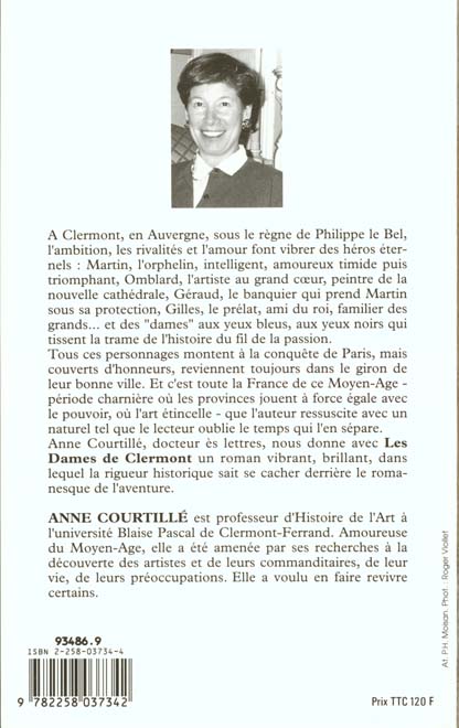 Quatrième de couverture de « LES DAMES DE CLERMONT - TOME 1 »