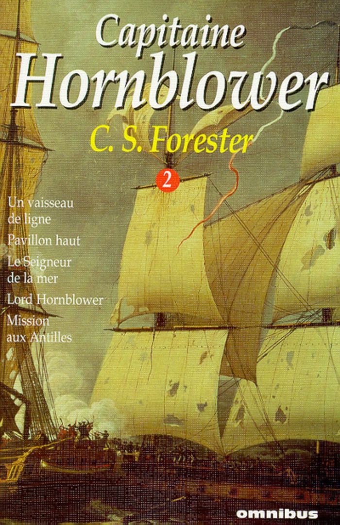 Couverture du livre « CAPITAINE HORNBLOWER - TOME 2 », librairie Les Contes Infusés à Corte