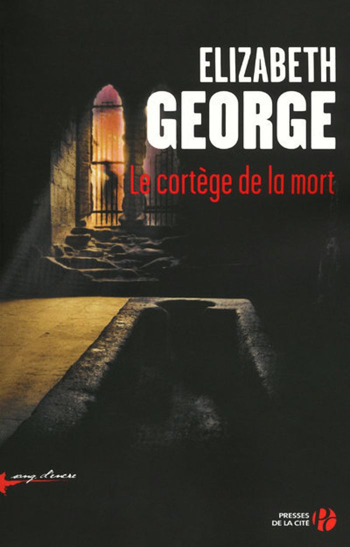 Couverture du livre « Le cortège de la mort : roman » de Elizabeth George, librairie Les Contes Infusés à Corte