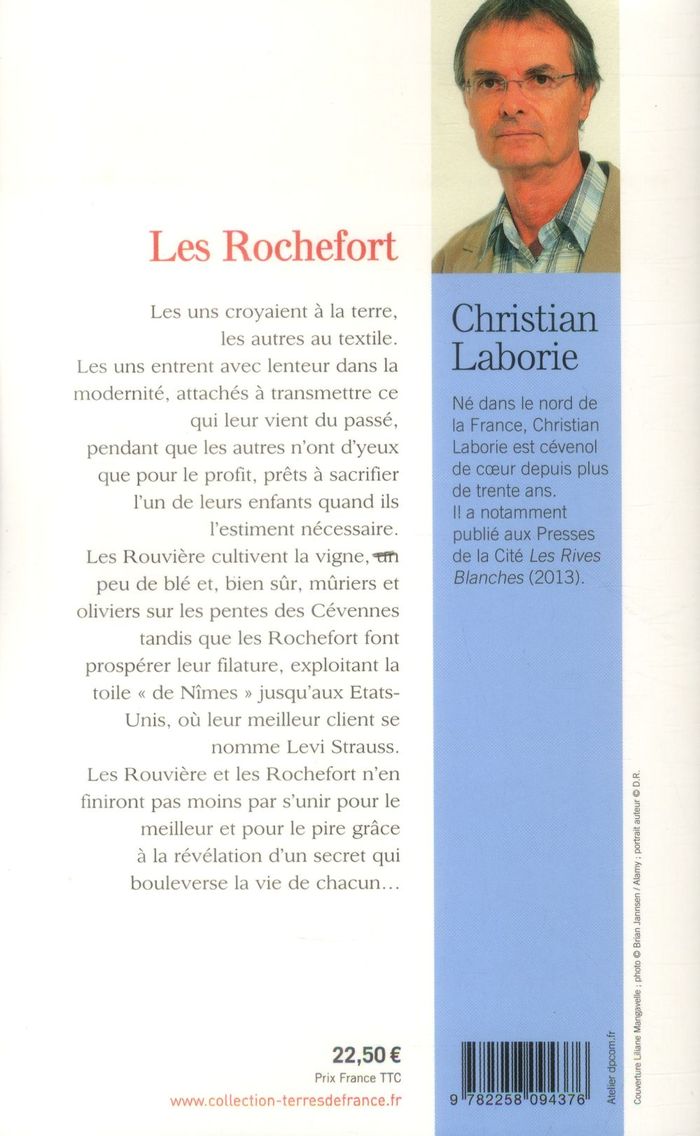 Quatrième de couverture de « Les Rochefort : roman »