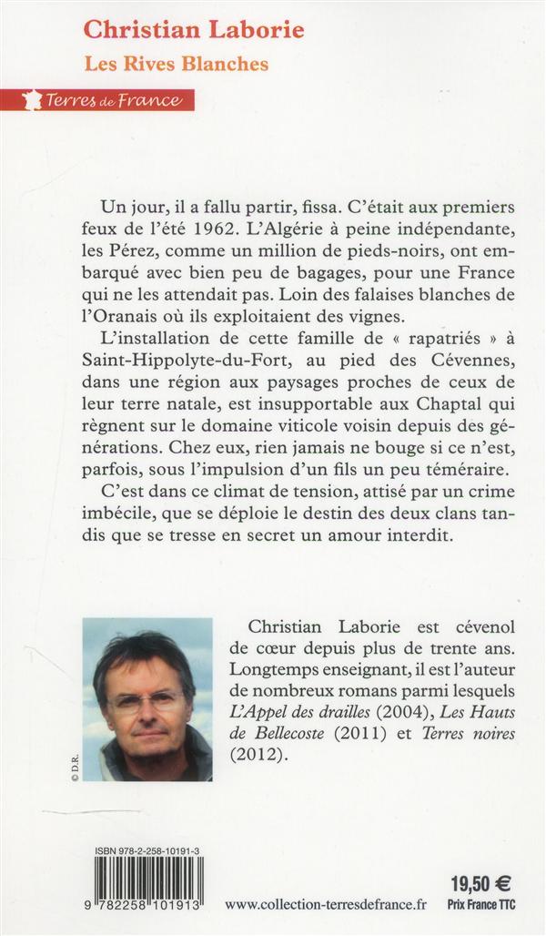 Quatrième de couverture de « Les rives blanches : roman »