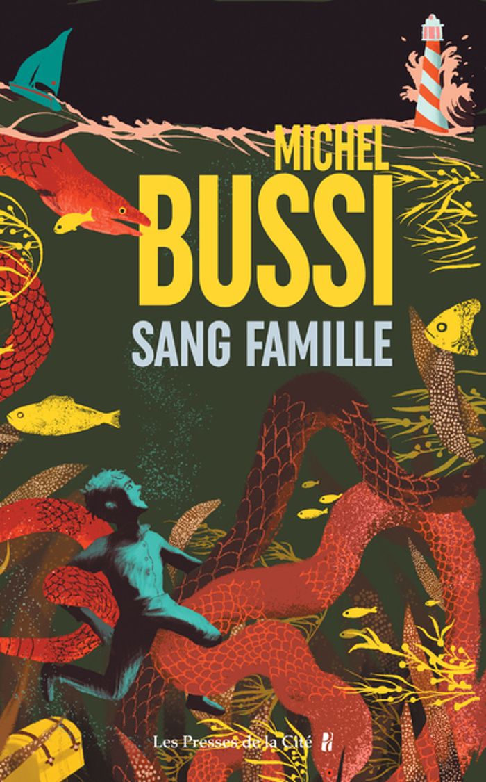 Couverture du livre « Sang famille : roman » de Michel Bussi, librairie Les Contes Infusés à Corte