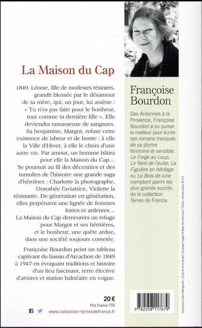 Quatrième de couverture de « La maison du Cap : roman »