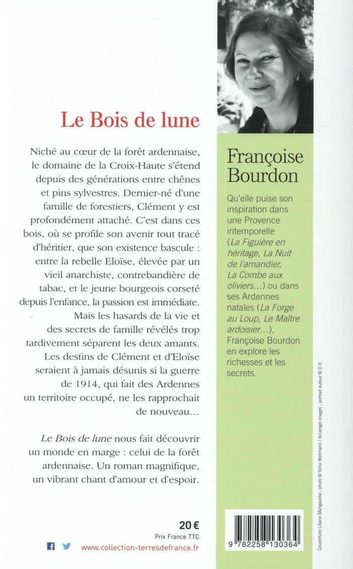 Quatrième de couverture de « Le Bois de lune : roman »