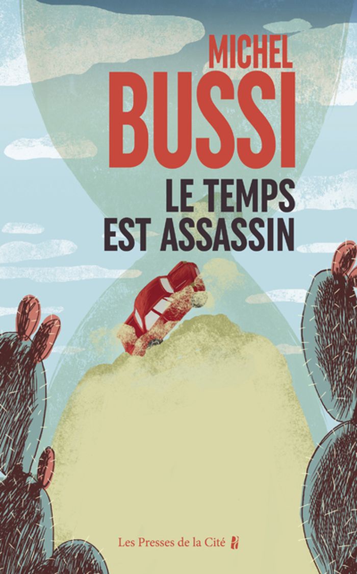 Couverture du livre « Le temps est assassin : roman » de Michel Bussi, librairie Les Contes Infusés à Corte