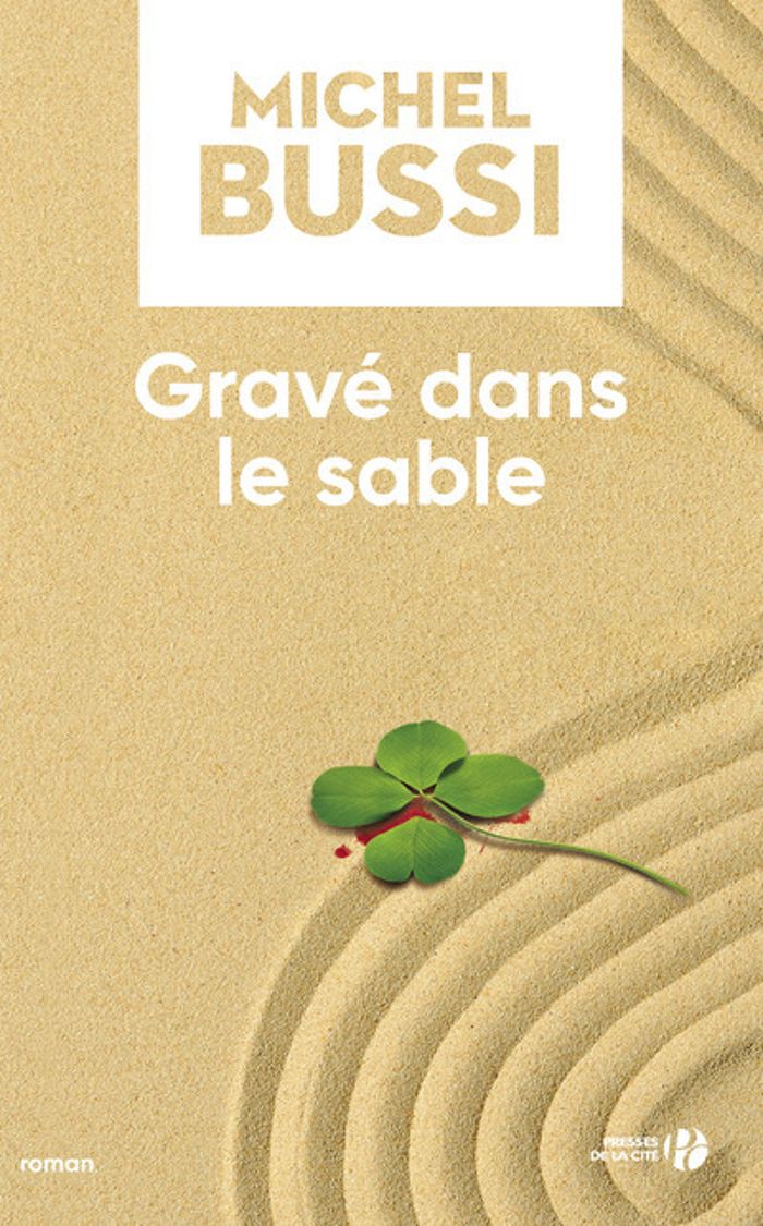Couverture du livre « Gravé dans le sable : roman » de Michel Bussi, librairie Les Contes Infusés à Corte