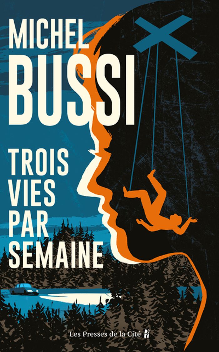 Couverture du livre « Trois vies par semaine : roman » de Michel Bussi, librairie Les Contes Infusés à Corte