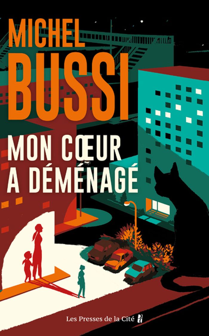 Couverture du livre « Mon coeur a déménagé : le destin de Folette » de Michel Bussi, librairie Les Contes Infusés à Corte