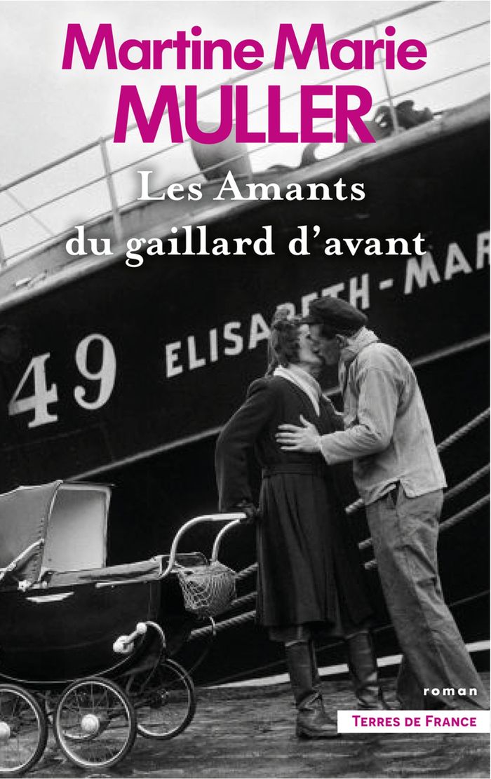 Couverture du livre « Les amants du gaillard d'avant : roman » de Martine-Marie Muller, librairie Les Contes Infusés à Corte