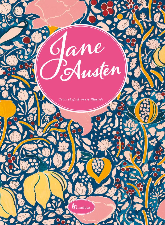 Couverture du livre « Trois chefs-d'oeuvres illustrés » de Jane Austen, librairie Les Contes Infusés à Corte