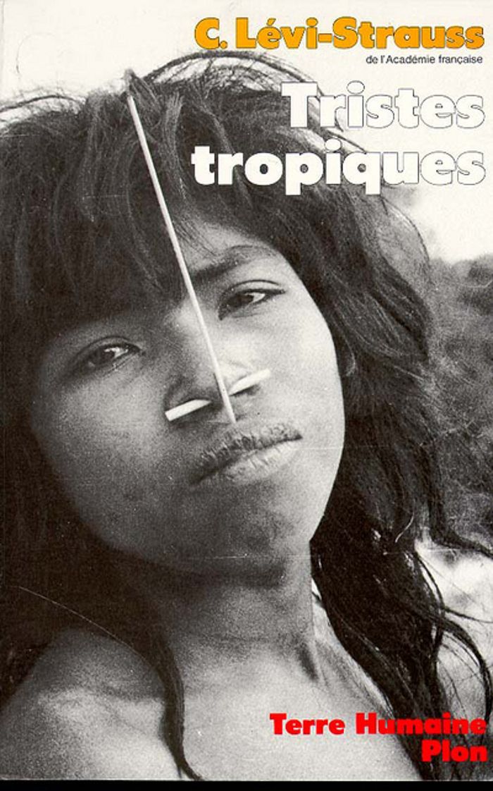 Couverture du livre « TRISTES TROPIQUES » de Claude Levi-Strauss, librairie Les Contes Infusés à Corte