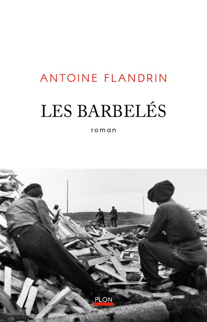 Couverture du livre « Les barbelés » de Antoine Flandrin, librairie Les Contes Infusés à Corte