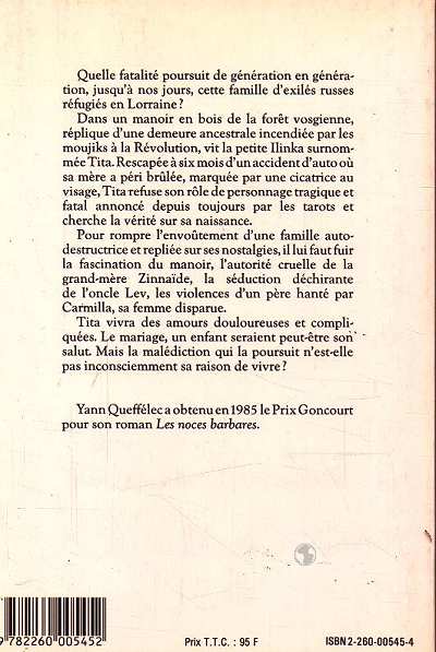 Quatrième de couverture de « LA FEMME SOUS L'HORIZON »