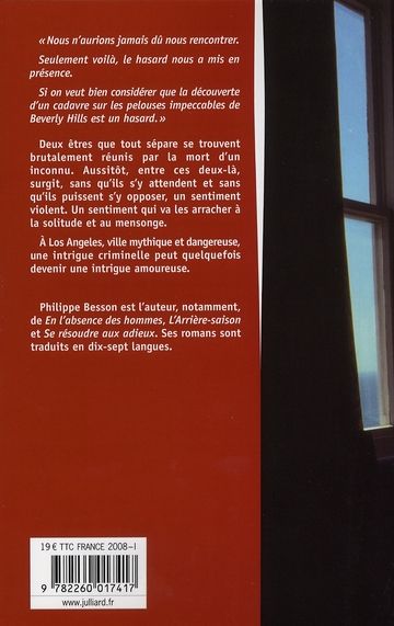 Quatrième de couverture de « Un homme accidentel : roman »
