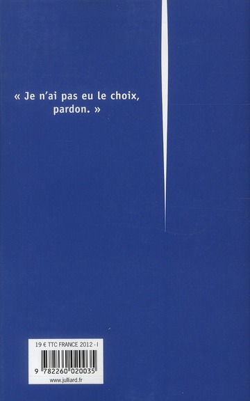 Quatrième de couverture de « Une bonne raison de se tuer : roman »