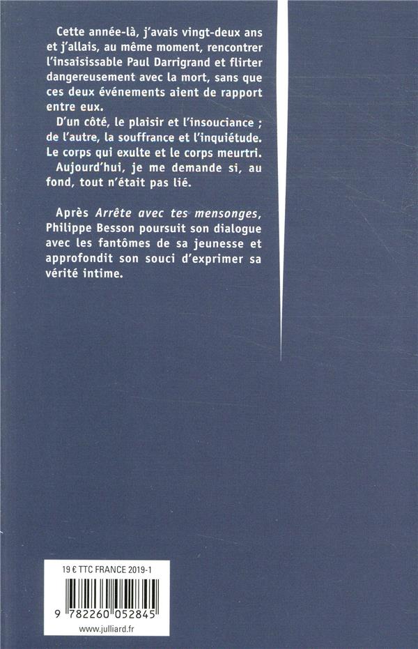 Quatrième de couverture de « Un certain Paul Darrigrand : roman »
