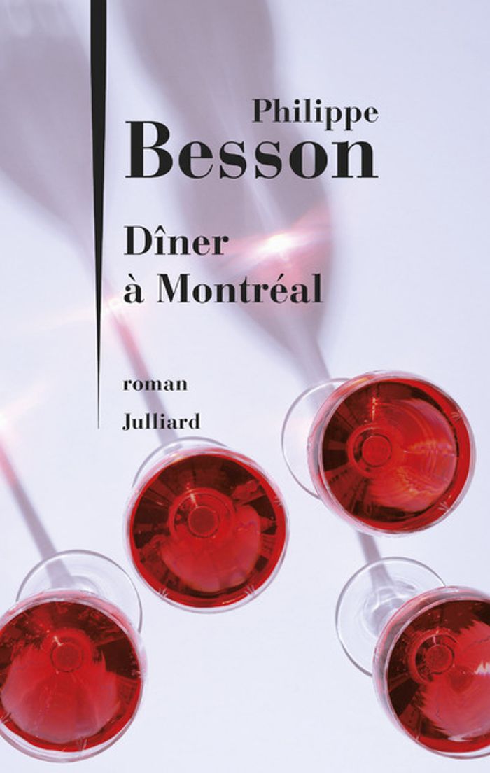 Couverture du livre « Dîner à Montréal : roman », librairie Les Contes Infusés à Corte