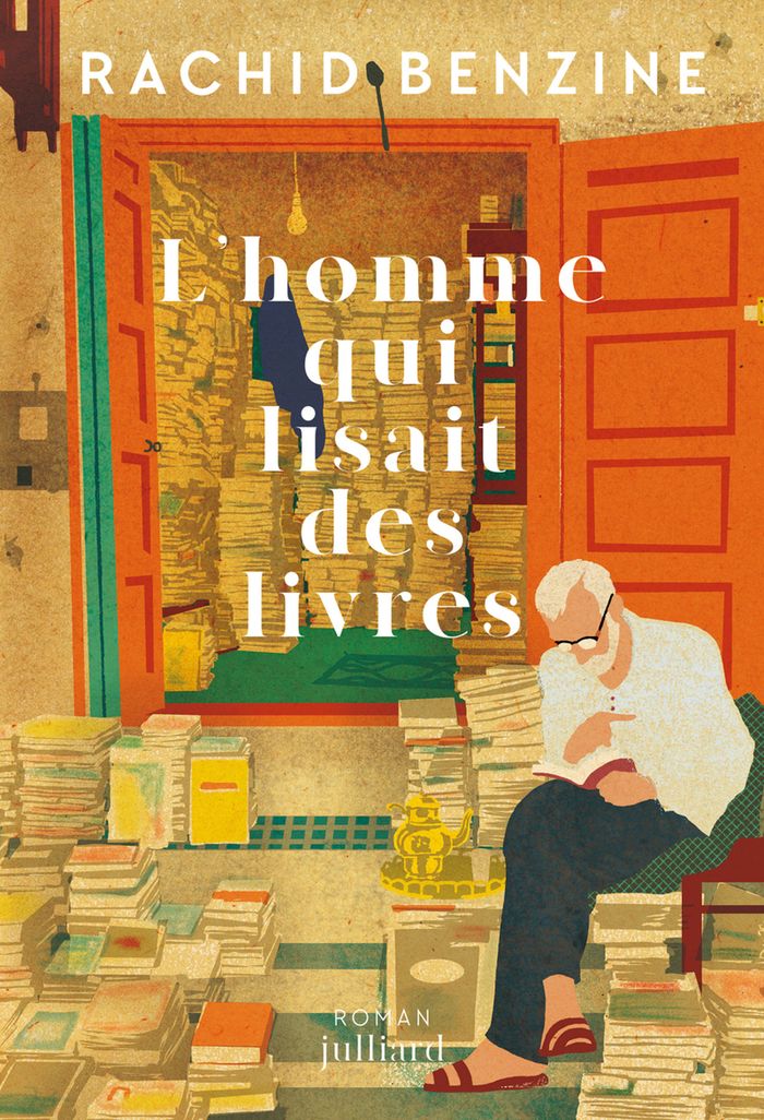 Couverture du livre « L'HOMME QUI LISAIT DES LIVRES » de Rachid Benzine, librairie Les Contes Infusés à Corte