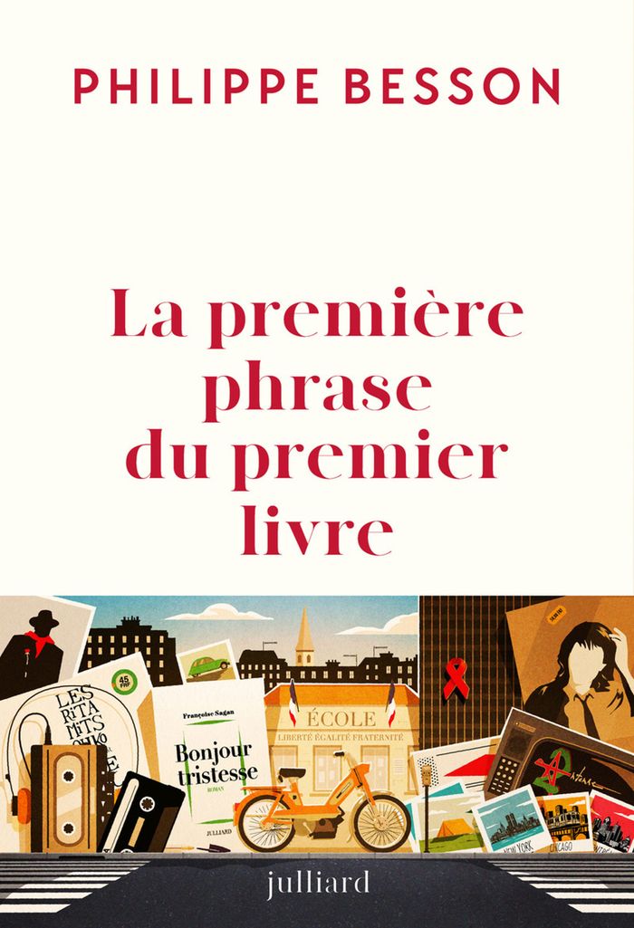 Couverture du livre « LA PREMIERE PHRASE DU PREMIER LIVRE » de Philippe Besson, librairie Les Contes Infusés à Corte