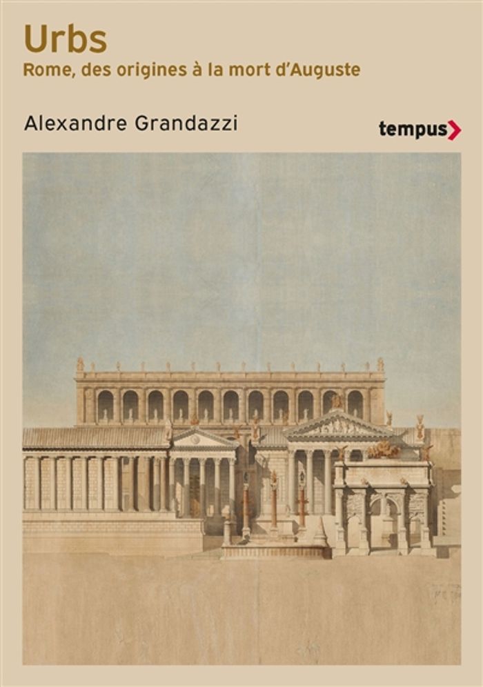 Couverture du livre « URBS. HISTOIRE DE LA VILLE DE ROME », librairie Les Contes Infusés à Corte