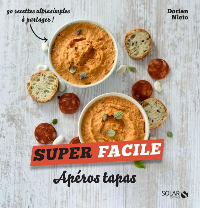 Couverture du livre « Apéros tapas » de Dorian Nieto, librairie Les Contes Infusés à Corte