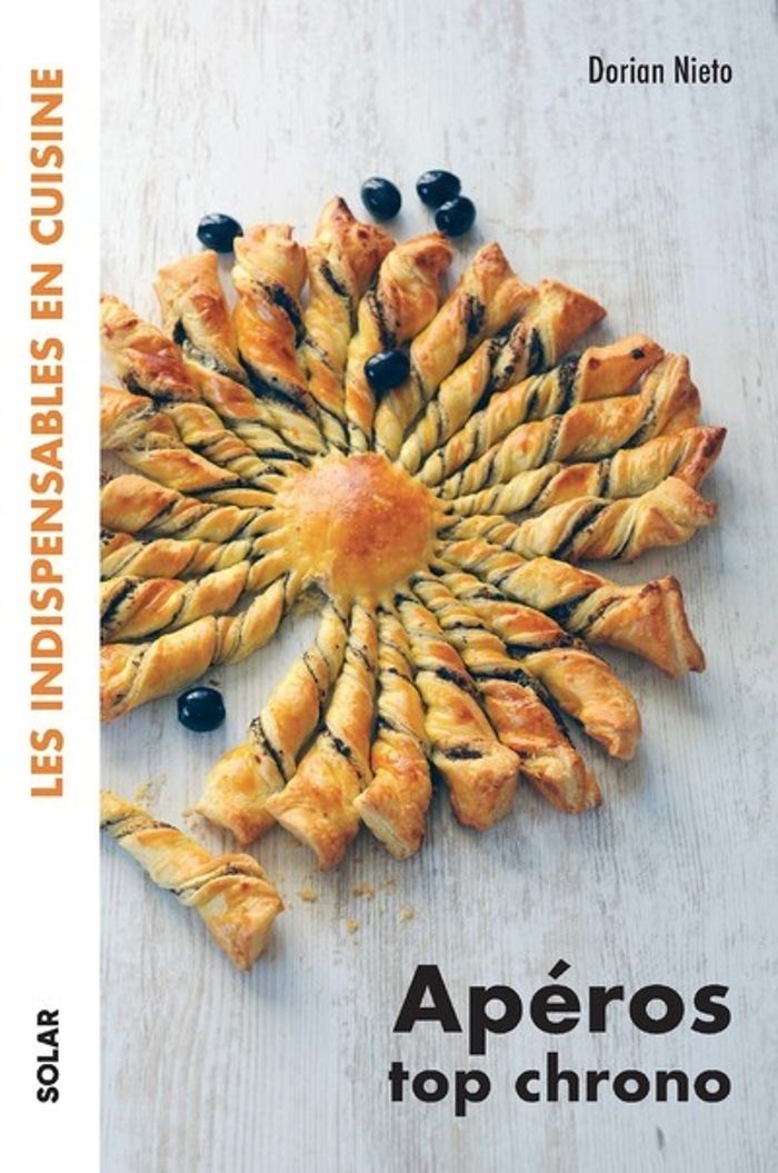 Couverture du livre « Apéros top chrono » de Dorian Nieto, librairie Les Contes Infusés à Corte