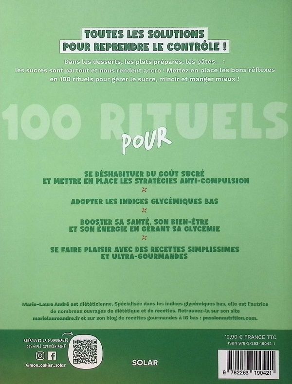 Quatrième de couverture de « Stop au sucre ! »