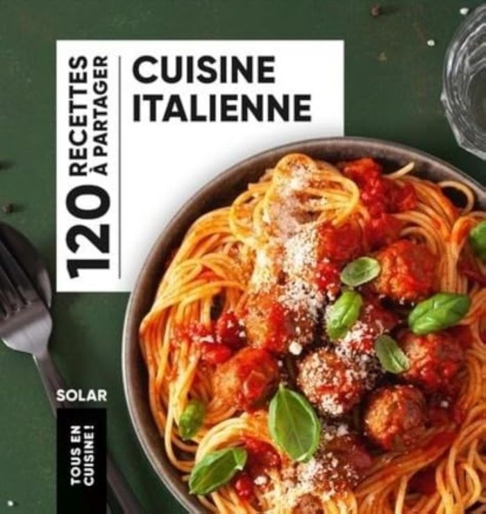 Couverture du livre « Cuisine italienne » de Collectif, librairie Les Contes Infusés à Corte