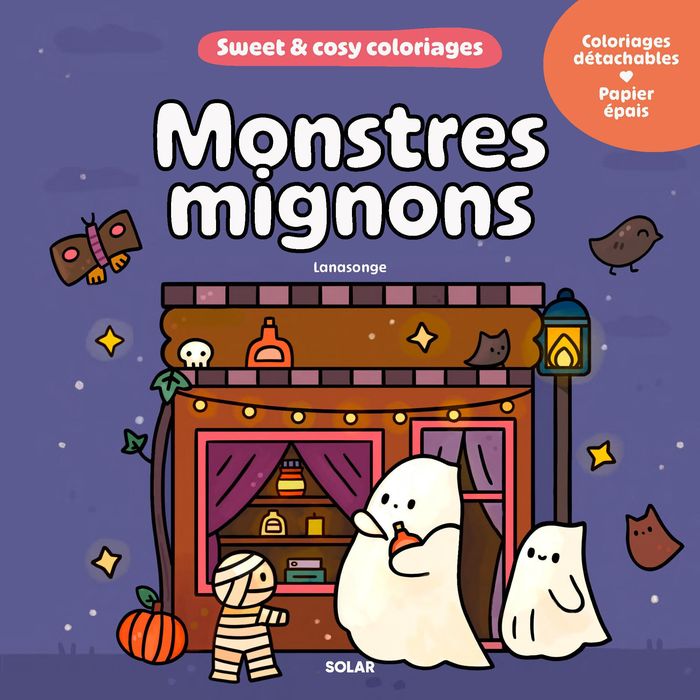 Couverture du livre « MONSTRES MIGNONS », librairie Les Contes Infusés à Corte