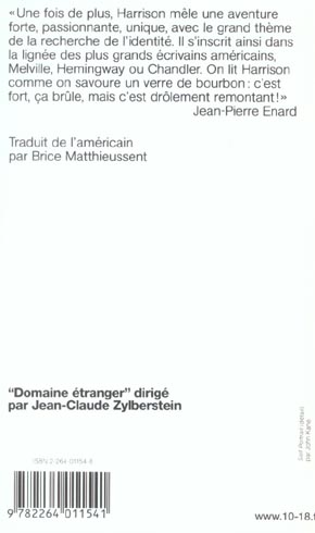 Quatrième de couverture de « FAUX SOLEIL »