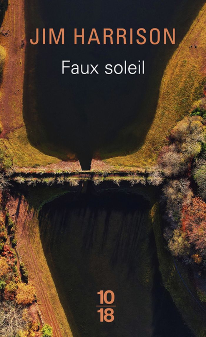 Couverture du livre « FAUX SOLEIL » de Jim Harrison, librairie Les Contes Infusés à Corte