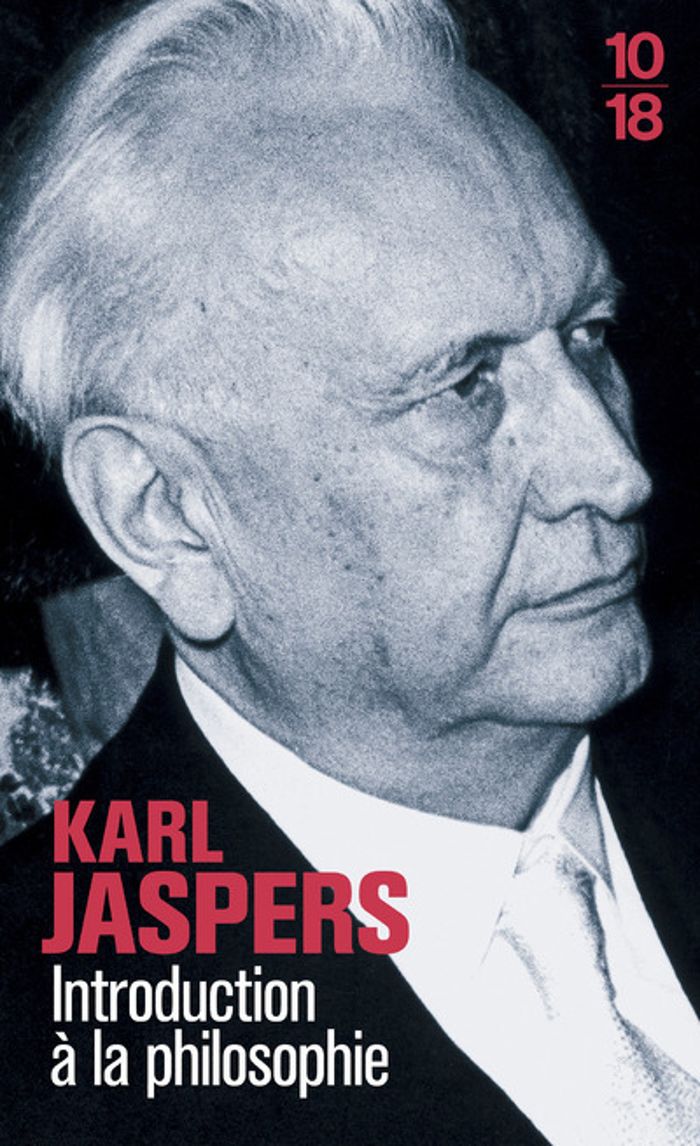 Couverture du livre « INTRODUCTION A LA PHILOSOPHIE » de Karl Jaspers, librairie Les Contes Infusés à Corte