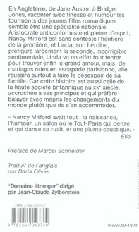 Quatrième de couverture de « LA POURSUITE DE L'AMOUR »