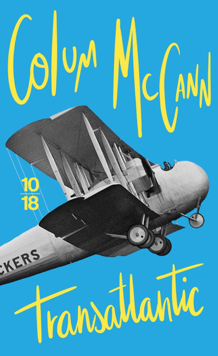 Couverture du livre « Transatlantic » de Colum McCann, librairie Les Contes Infusés à Corte