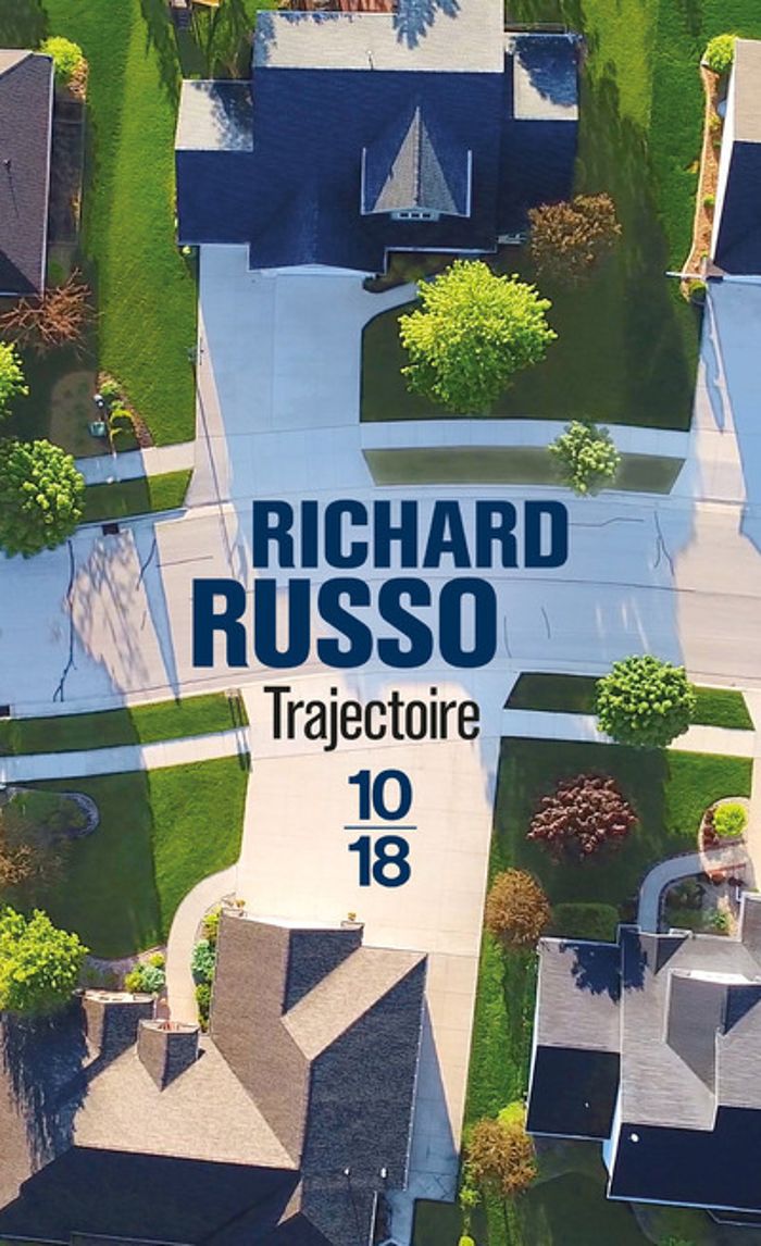 Couverture du livre « Trajectoire : nouvelles » de Richard Russo, librairie Les Contes Infusés à Corte
