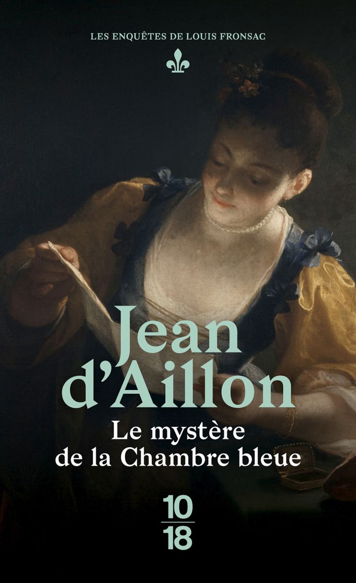 Couverture du livre « Le mystère de la chambre bleue », librairie Les Contes Infusés à Corte