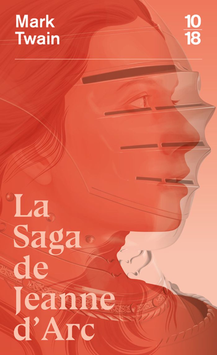 Couverture du livre « La saga de Jeanne d'Arc » de Mark Twain, librairie Les Contes Infusés à Corte