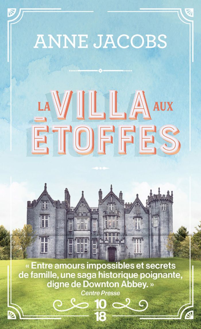 Couverture du livre « LA VILLA AUX ETOFFES - VOL01 », librairie Les Contes Infusés à Corte