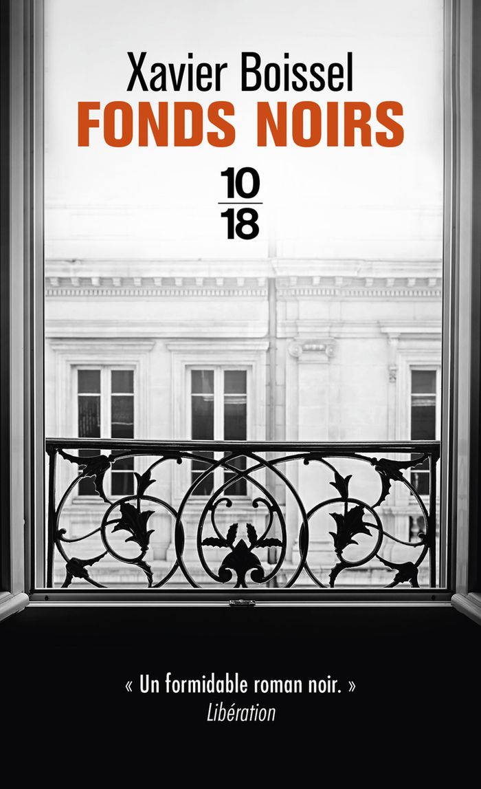 Couverture du livre « Fonds noirs » de Xavier Boissel, librairie Les Contes Infusés à Corte