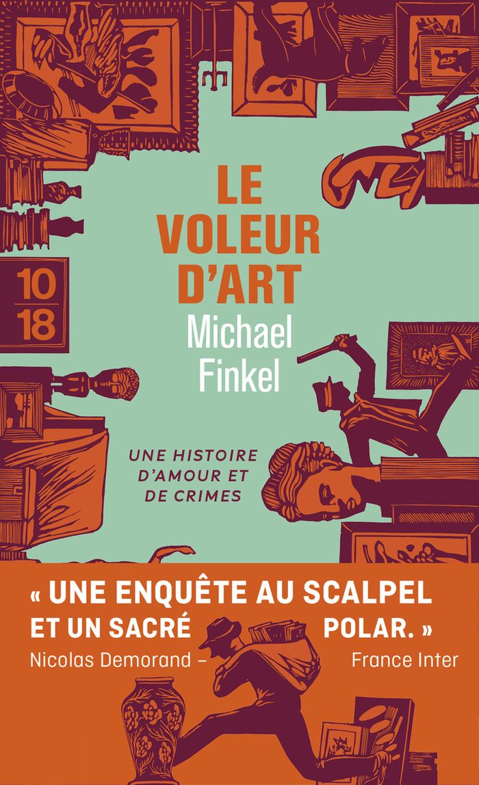 Couverture du livre « LE VOLEUR D'ART », librairie Les Contes Infusés à Corte